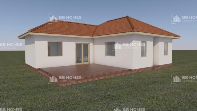 Balatonfőkajáron 122 m2 újépítésű családi ház